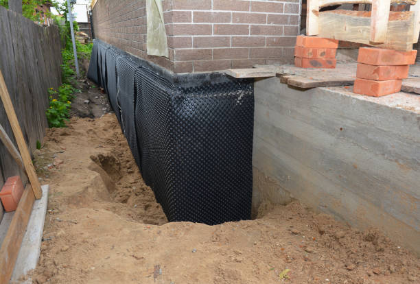 Happy homeowners after waterproofing job in Sulphur Springs