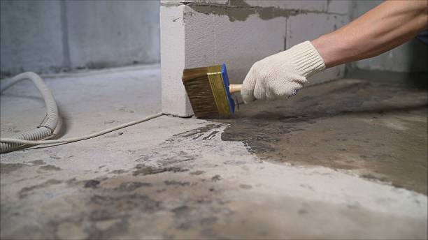 Crawl space vapor barrier installation in Sulphur Springs, IN